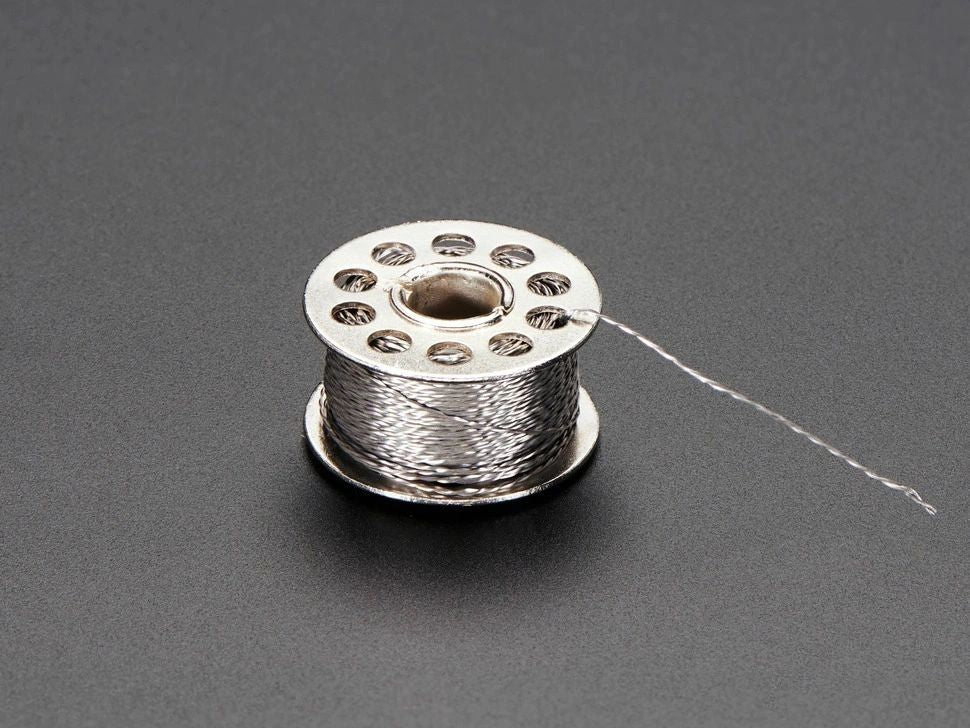 Stainless Thin Conductive Thread - 2 ply - 5m
