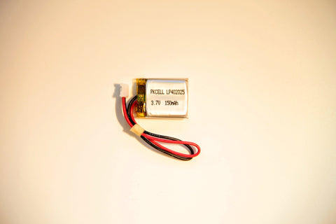 Lithium Ion Polymer Battery - 3.7v 150mA