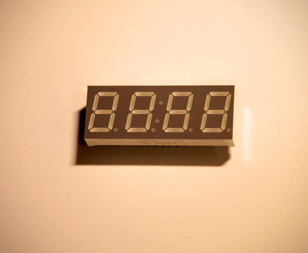 7-segment clock display - 0.56" digit height