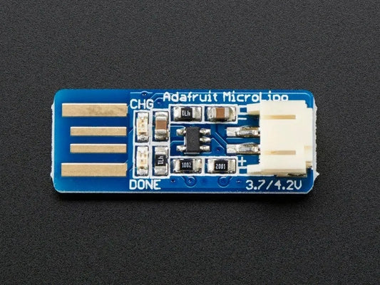 Adafruit Micro Lipo- USBLilon/LiPoly charger- V1