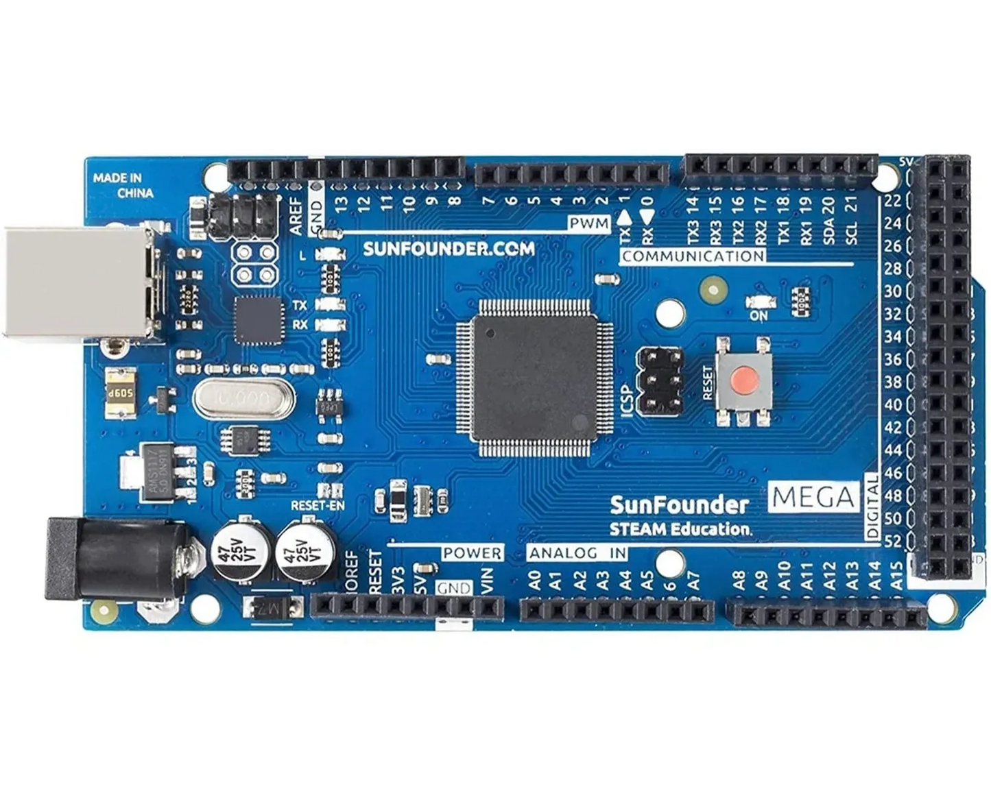 MEGA Board Compatible with Arduino IDE ATMEGA2560 ATmega16AU