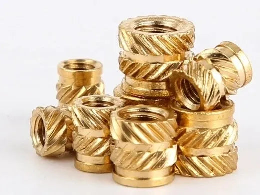 Threaded Brass Heat Inserts