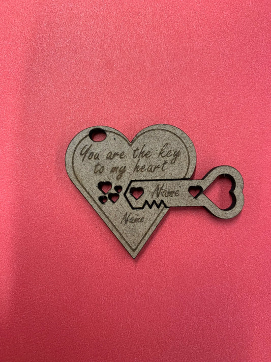 Valentine's Day Key Chain Set