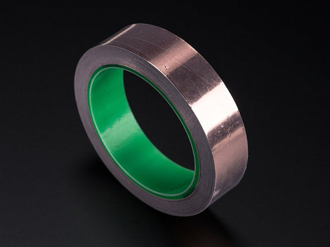 Copper Foil Tape wth Conductive Adhesive - 25mm thick
