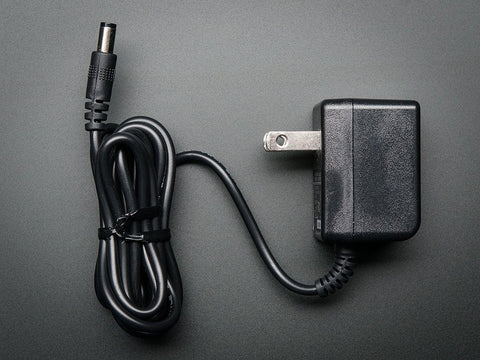 9 VDC 1000mA regulated switching power adapter - UL listed