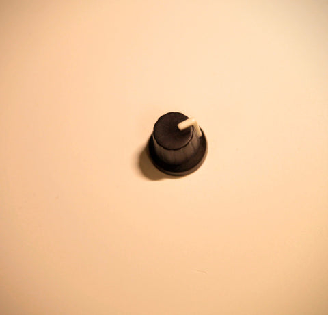 Potentiometer Knob - Soft Touch T18 - White